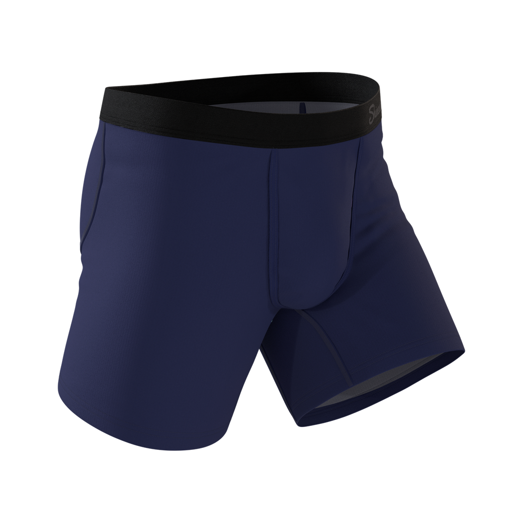 The Big Blue | Navy Ball Hammock® Pouch Underwear - Shinesty