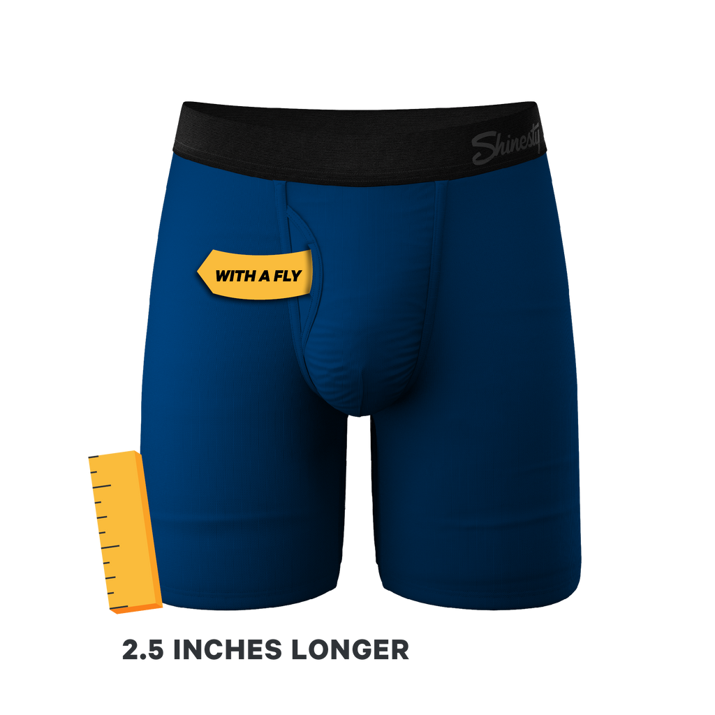 The Solid Dude | Long Leg Ball Hammock® Pouch Boxers With Fly 3 Pack - Shinesty