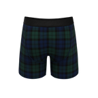 The Black Watch | Tartan Plaid Ball Hammock® Pouch Underwear With Fly - Shinesty