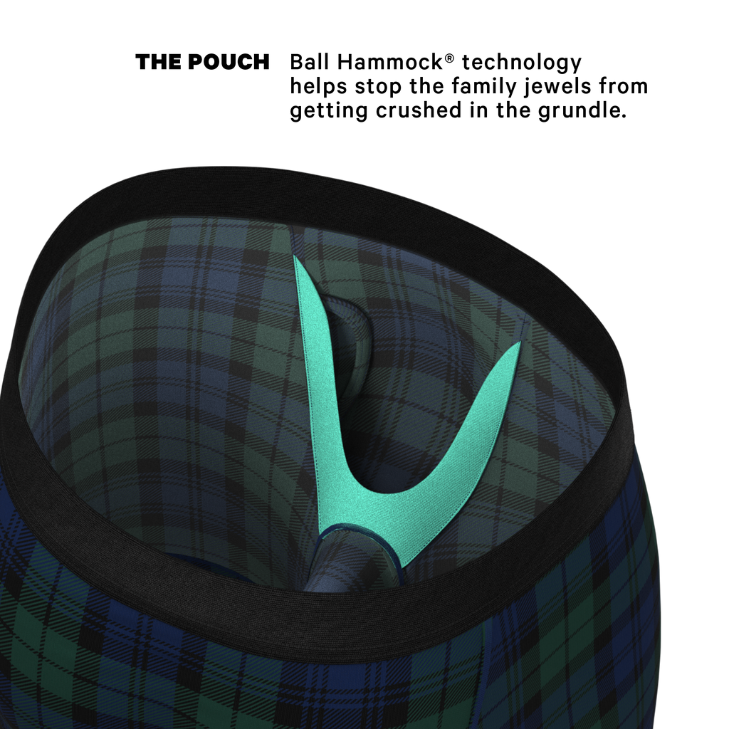 The Black Watch | Tartan Plaid Ball Hammock® Boxer - Long Leg - Shinesty