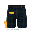 The Black Watch | Tartan Plaid Ball Hammock® Boxer - Long Leg - Shinesty