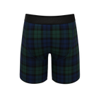 The Black Watch | Tartan Plaid Ball Hammock® Boxer - Long Leg - Shinesty