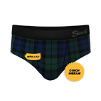 The Black Watch | Tartan Plaid Ball Hammock® Pouch Underwear Briefs - Shinesty