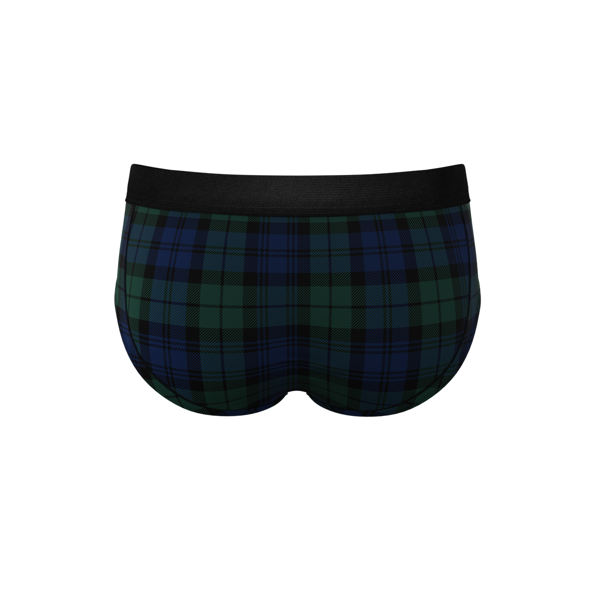 The Black Watch | Tartan Plaid Ball Hammock® Pouch Underwear Briefs - Shinesty