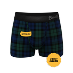 The Black Watch | Tartan Plaid Ball Hammock® Pouch Trunks Underwear - Shinesty
