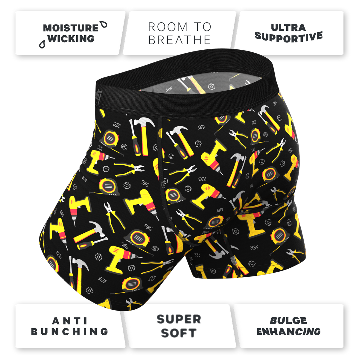 The Dad's Essentials Pack | Ball Hammock® Pouch Boxer Briefs with Fly 3 Pack - Shinesty