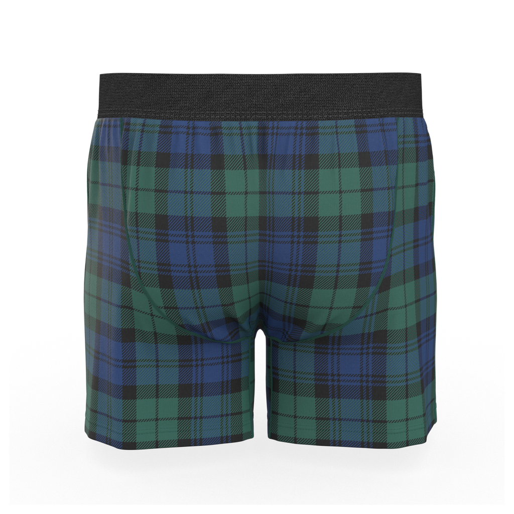 The Black Watch | Tartan Plaid Boxers - Shinesty