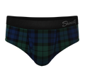 The Black Watch | Tartan Plaid Ball Hammock® Pouch Underwear Briefs - Shinesty