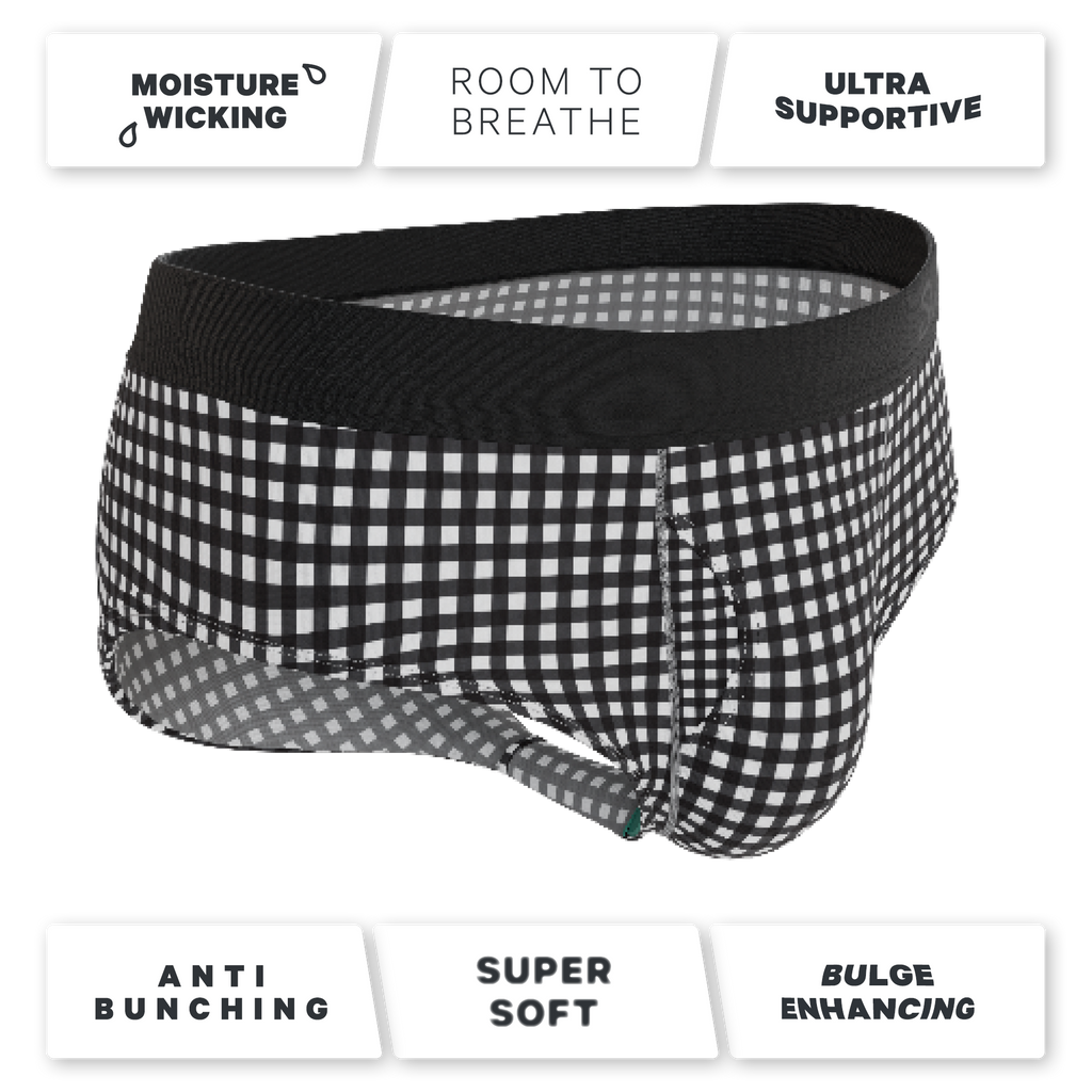 The Blackberry Bramble | Window Pane Ball Hammock® Pouch Underwear Briefs - Shinesty
