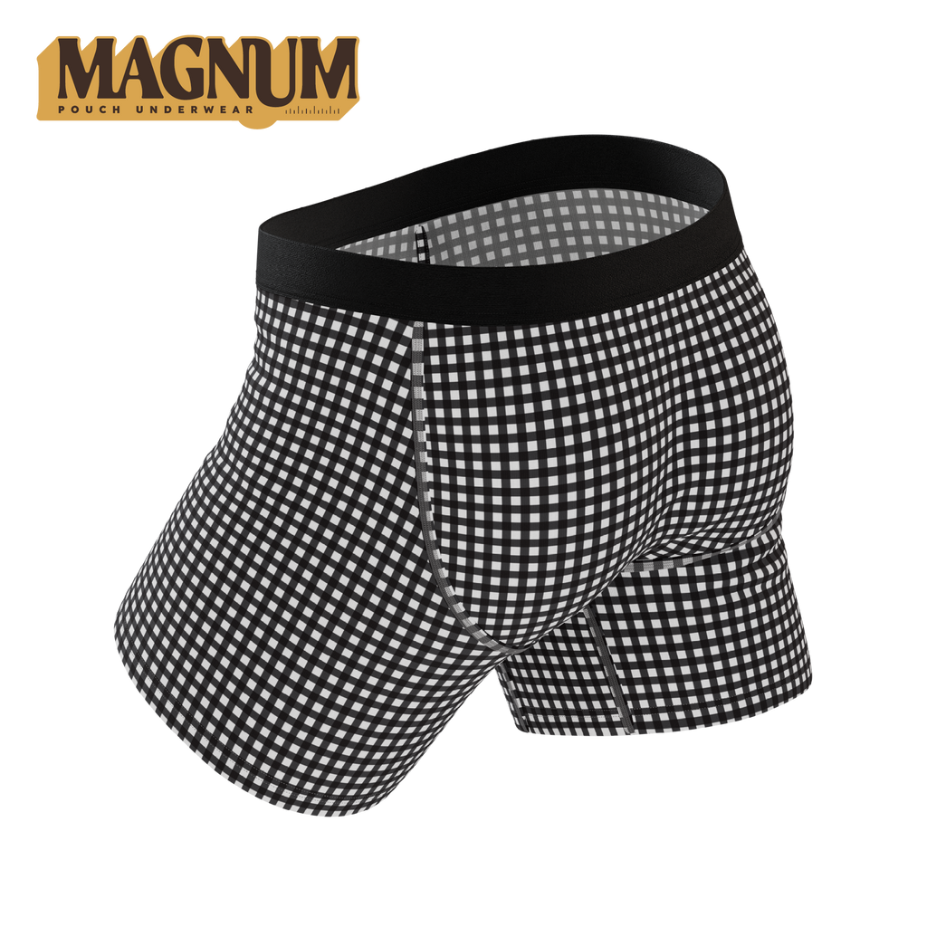 The Blackberry Bramble | Window Pane Ball Hammock® Magnum Big Pouch Underwear - Shinesty
