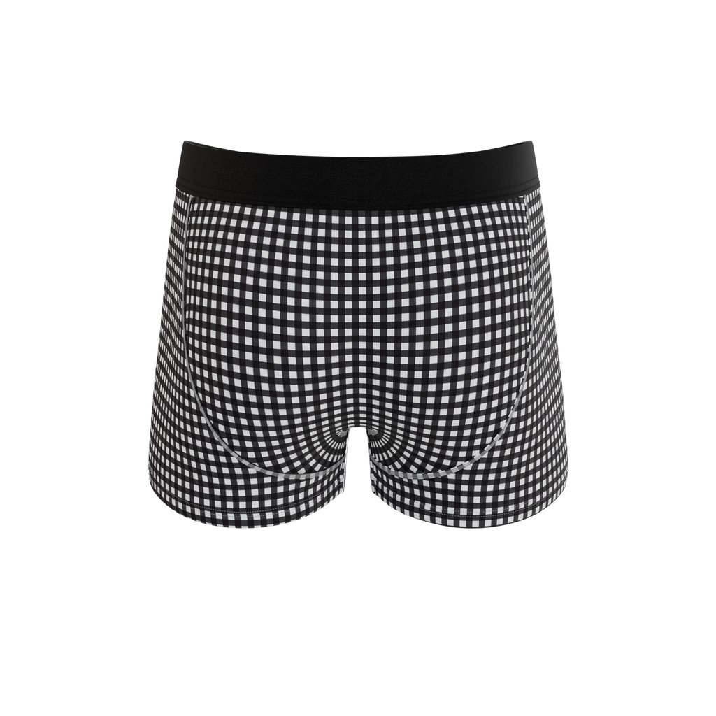 The Blackberry Bramble | Window Pane Ball Hammock® Pouch Trunks Underwear - Shinesty
