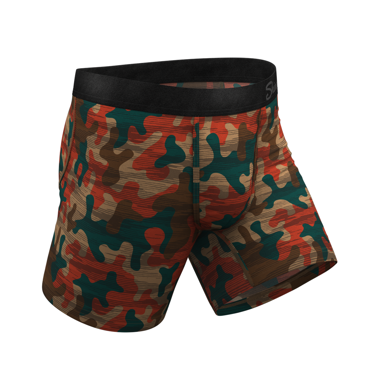 The Blend In | Earthy Camouflage Ball Hammock® Pouch Underwear - Shinesty