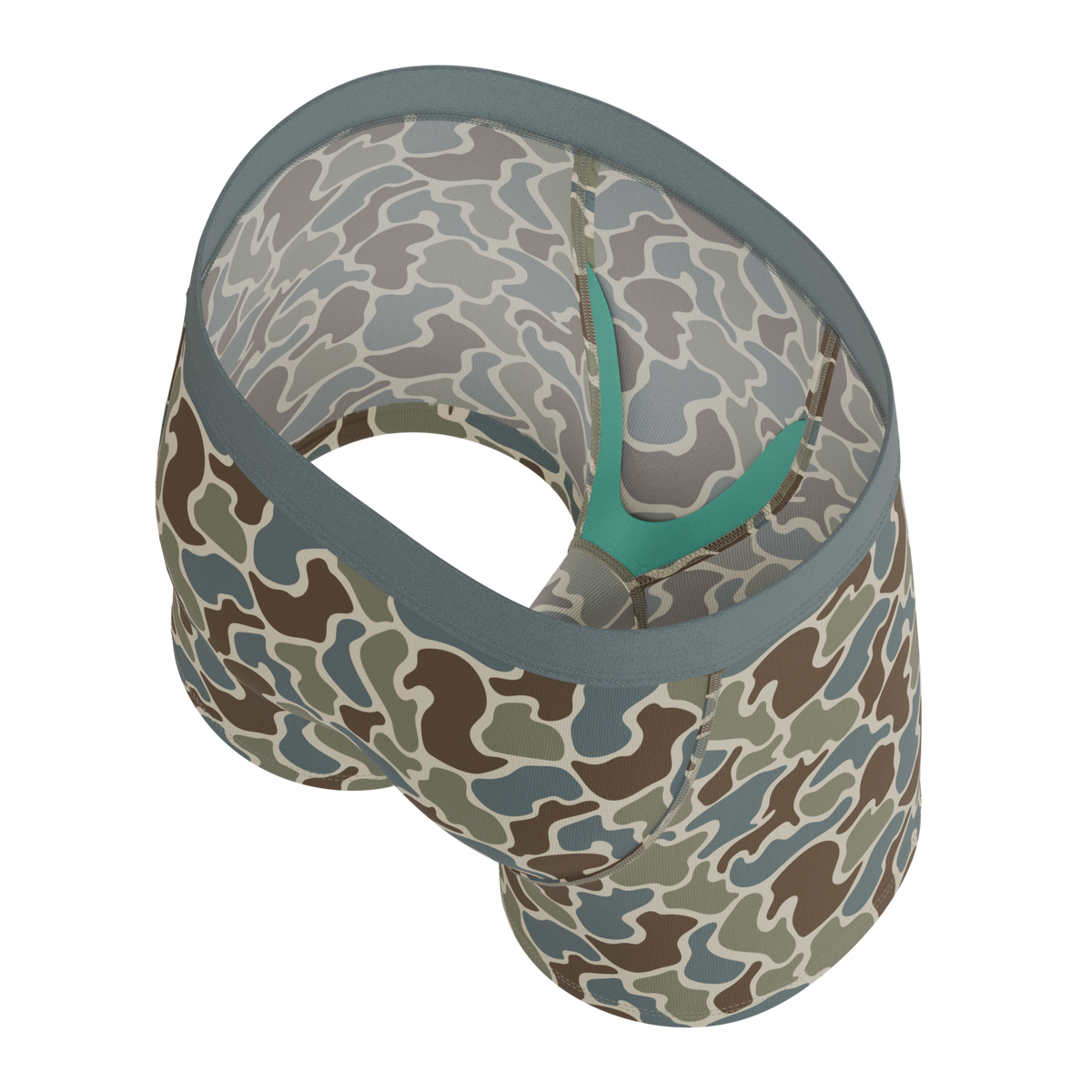 The Blender | Grey Duck Camo Youth Boxer Briefs - Shinesty