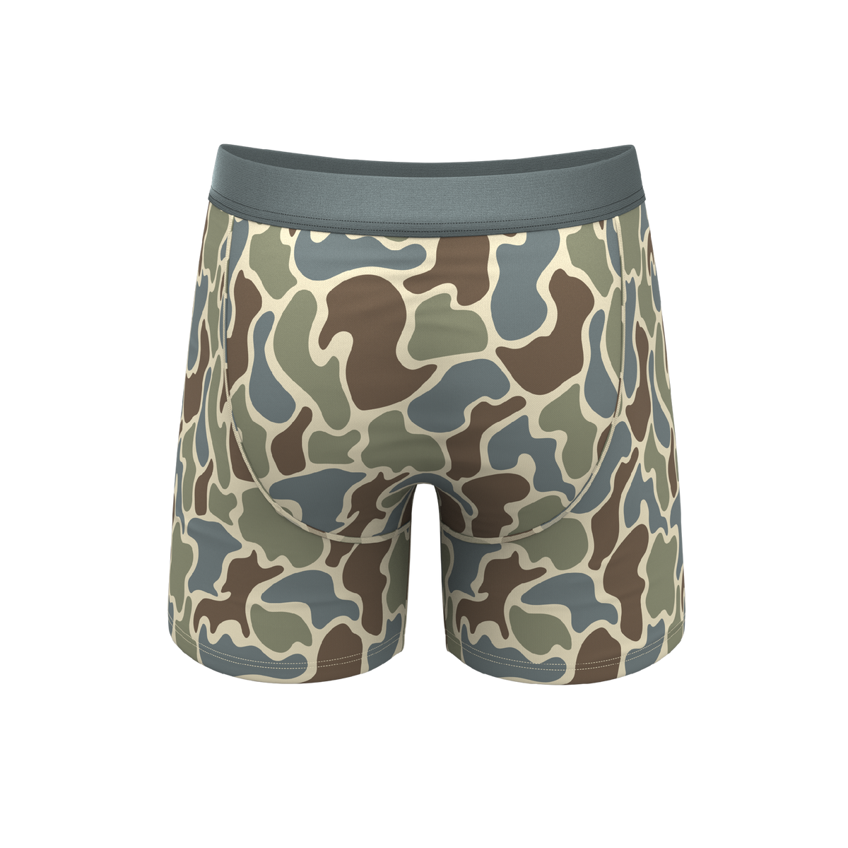 The Blender | Grey Duck Camo Ball Hammock® Pouch Underwear - Shinesty