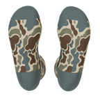 The Blender | Grey Duck Camo Heel Hammock™ Crew Socks - Shinesty