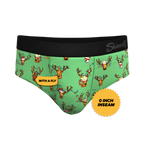 The Blitzened | Reindeer Beer Ball Hammock® Pouch Underwear Briefs - Shinesty