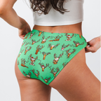 The Blitzened | Reindeer Beer Modal Bikini Underwear - Shinesty