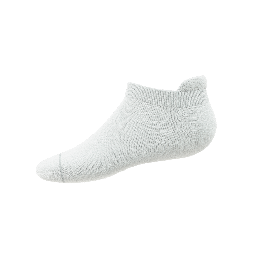 The Blizzard | Plain White Heel Hammock™ Ankle Socks - Shinesty