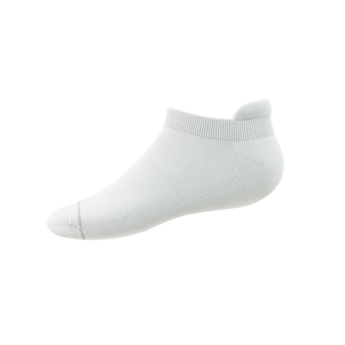 The Blizzard | Plain White Heel Hammock™ Ankle Socks - Shinesty