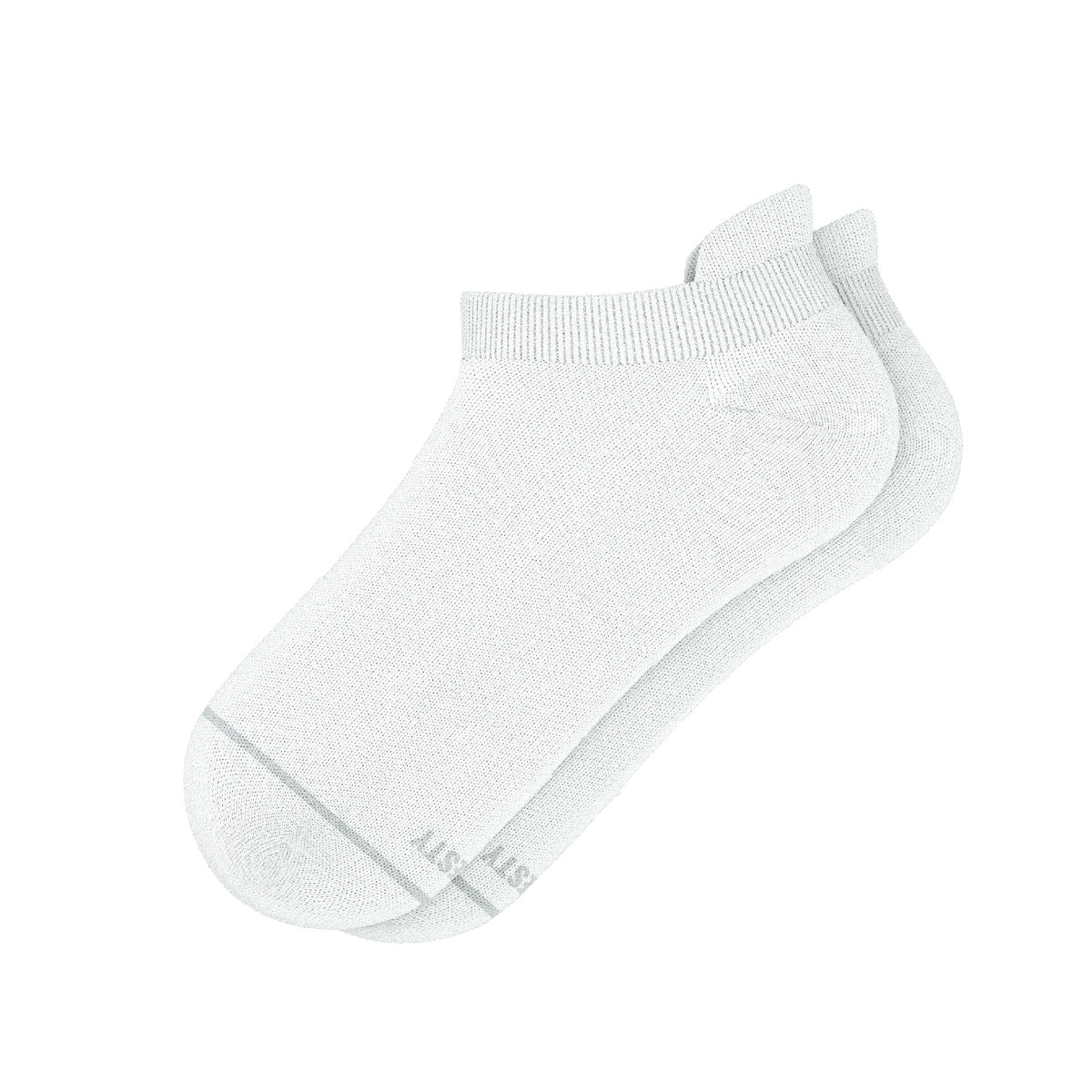 The Blizzard | Plain White Heel Hammock™ Ankle Socks - Shinesty