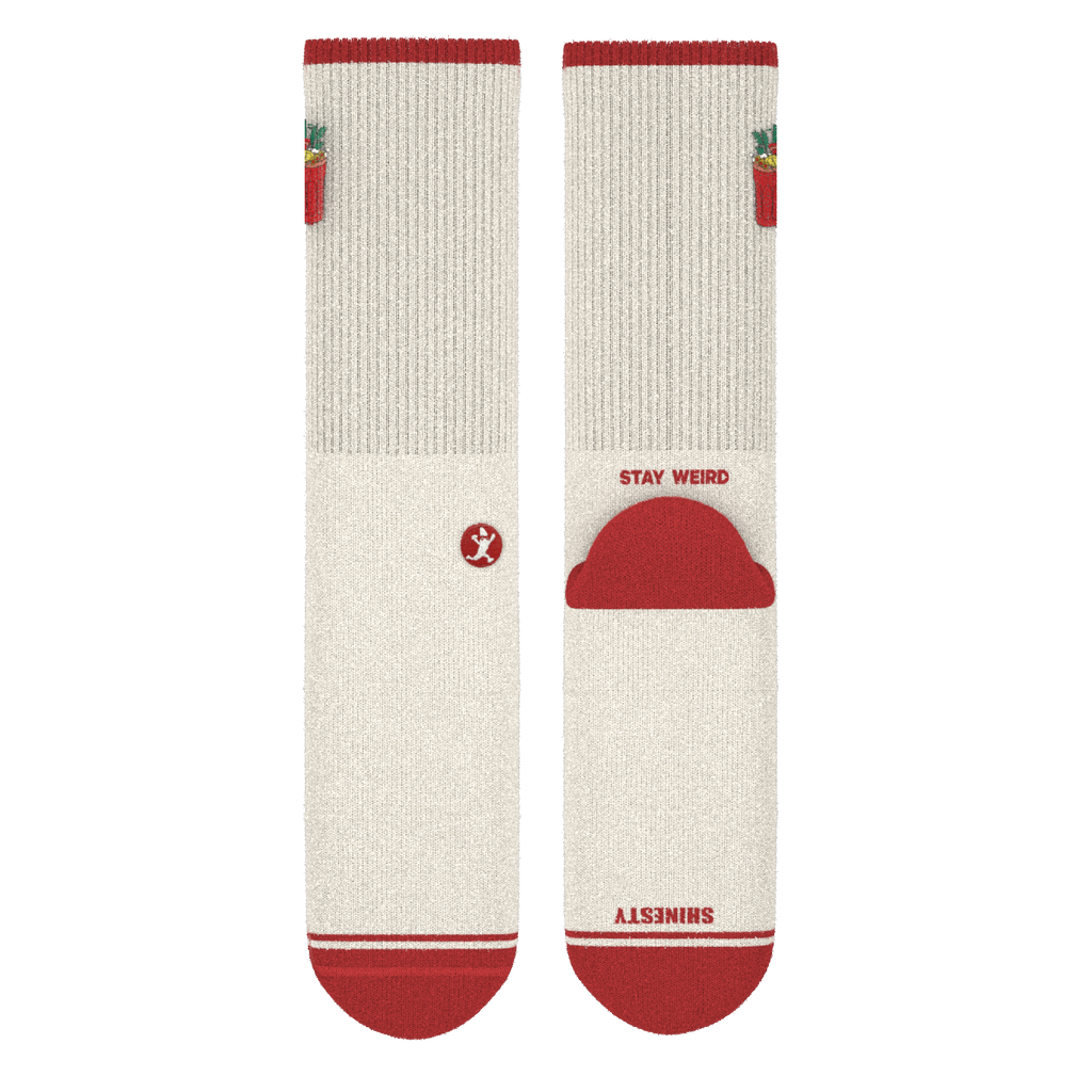 The Bloody | Bloody Mary Heel Hammock™ Crew Socks - Shinesty