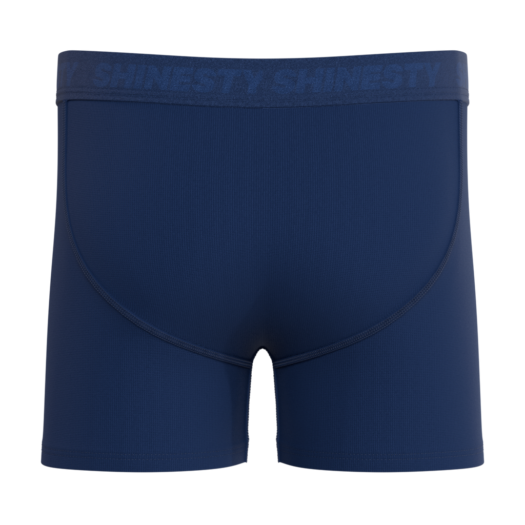 The Bloom Moon | Tonal Navy Youth Boxer Briefs - Shinesty