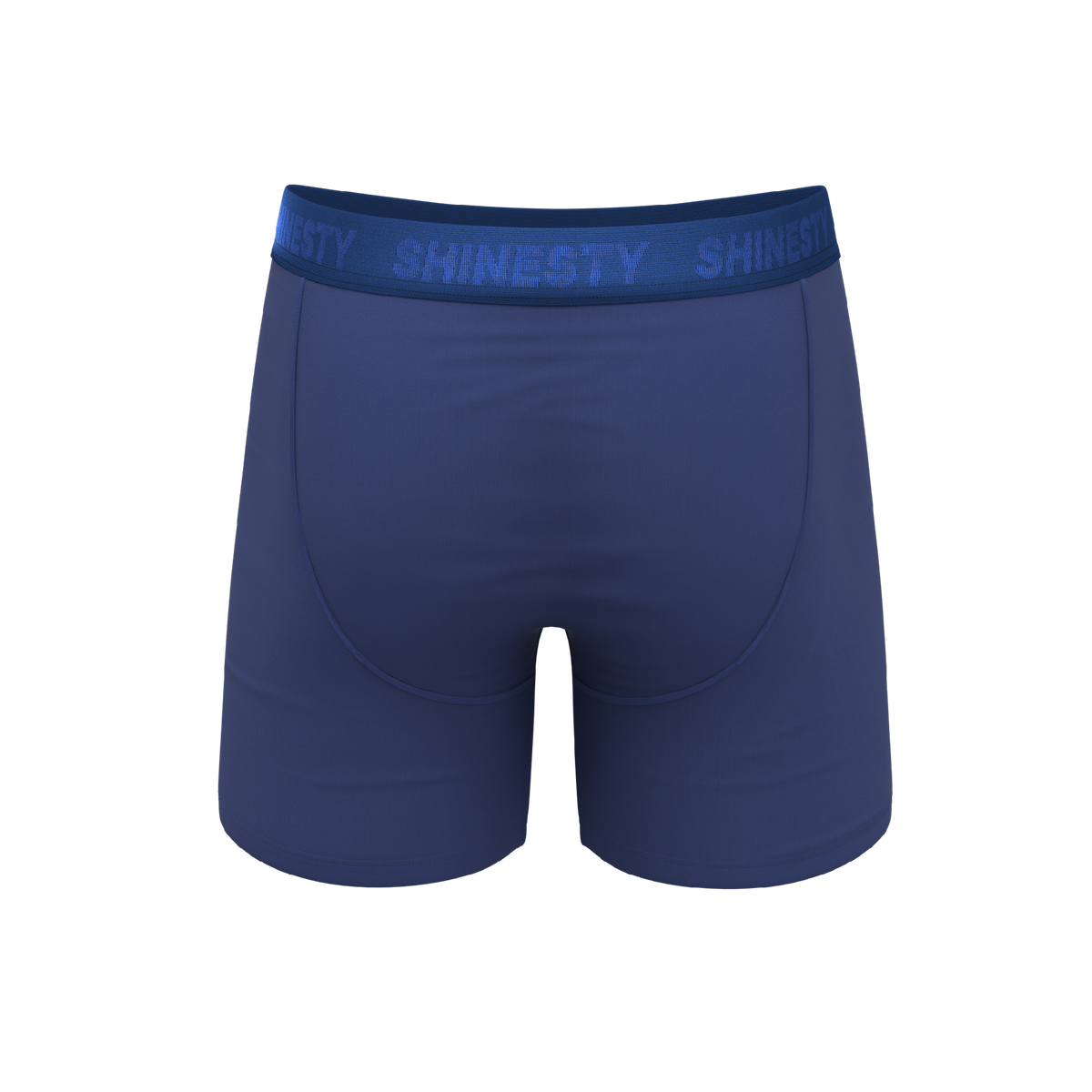 The Bloom Moon | Tonal Navy Ball Hammock® Pouch Underwear With Fly - Shinesty