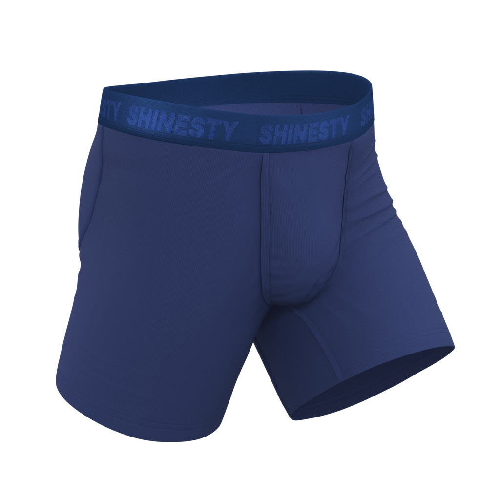 The Bloom Moon | Tonal Navy Ball Hammock® Pouch Underwear - Shinesty