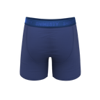 The Bloom Moon | Tonal Navy Ball Hammock® Pouch Underwear - Shinesty