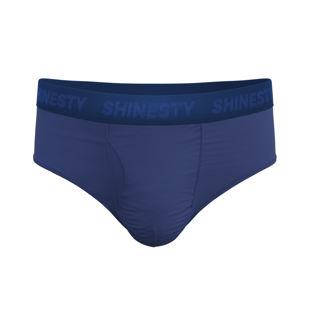 The Bloom Moon | Tonal Navy Ball Hammock® Pouch Underwear Briefs - Shinesty