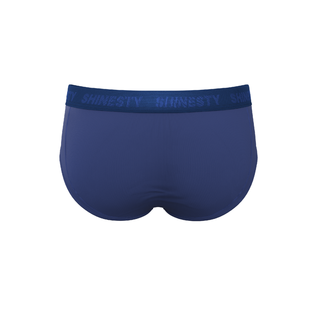 The Bloom Moon | Tonal Navy Ball Hammock® Pouch Underwear Briefs - Shinesty