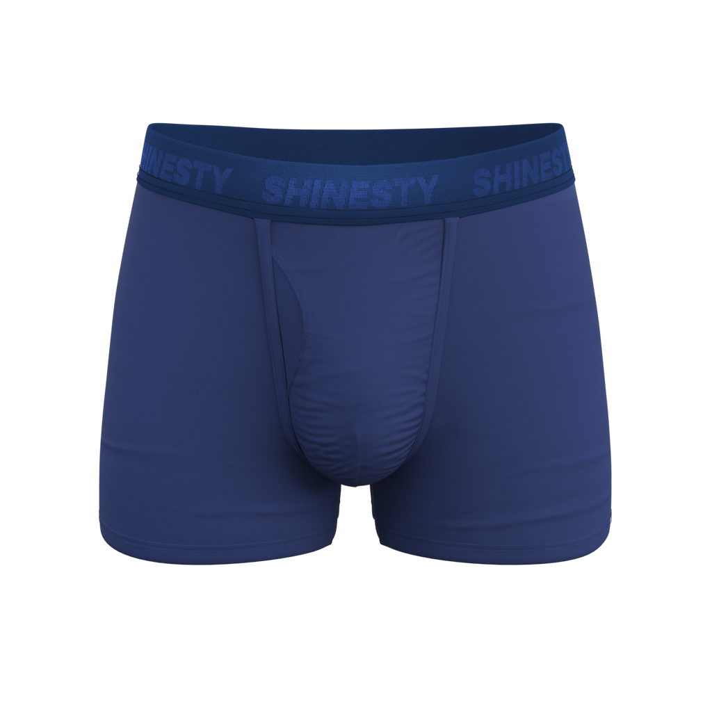 The Bloom Moon | Tonal Navy Ball Hammock® Pouch Trunks Underwear - Shinesty
