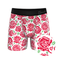 The Bloom With A View | Naughty Roses Ball Hammock® Pouch Underwear - Shinesty