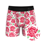 The Bloom With A View | Naughty Roses Ball Hammock® Pouch Underwear - Shinesty