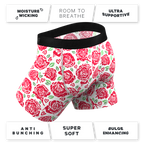 The Bloom With A View | Naughty Roses Ball Hammock® Pouch Underwear - Shinesty