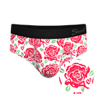 The Bloom With A View | Naughty Roses Ball Hammock® Pouch Underwear Briefs - Shinesty