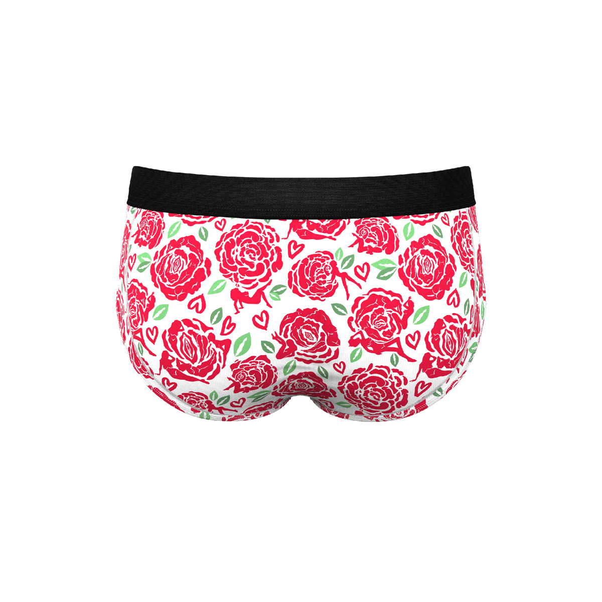 The Bloom With A View | Naughty Roses Ball Hammock® Pouch Underwear Briefs - Shinesty