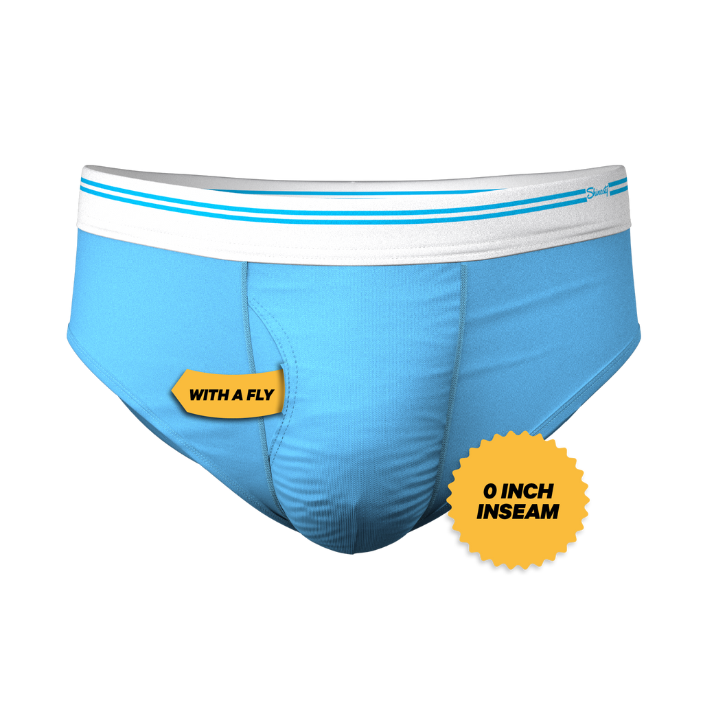 The Blue Raspberry | Light Blue Ball Hammock® Pouch Underwear Briefs - Shinesty