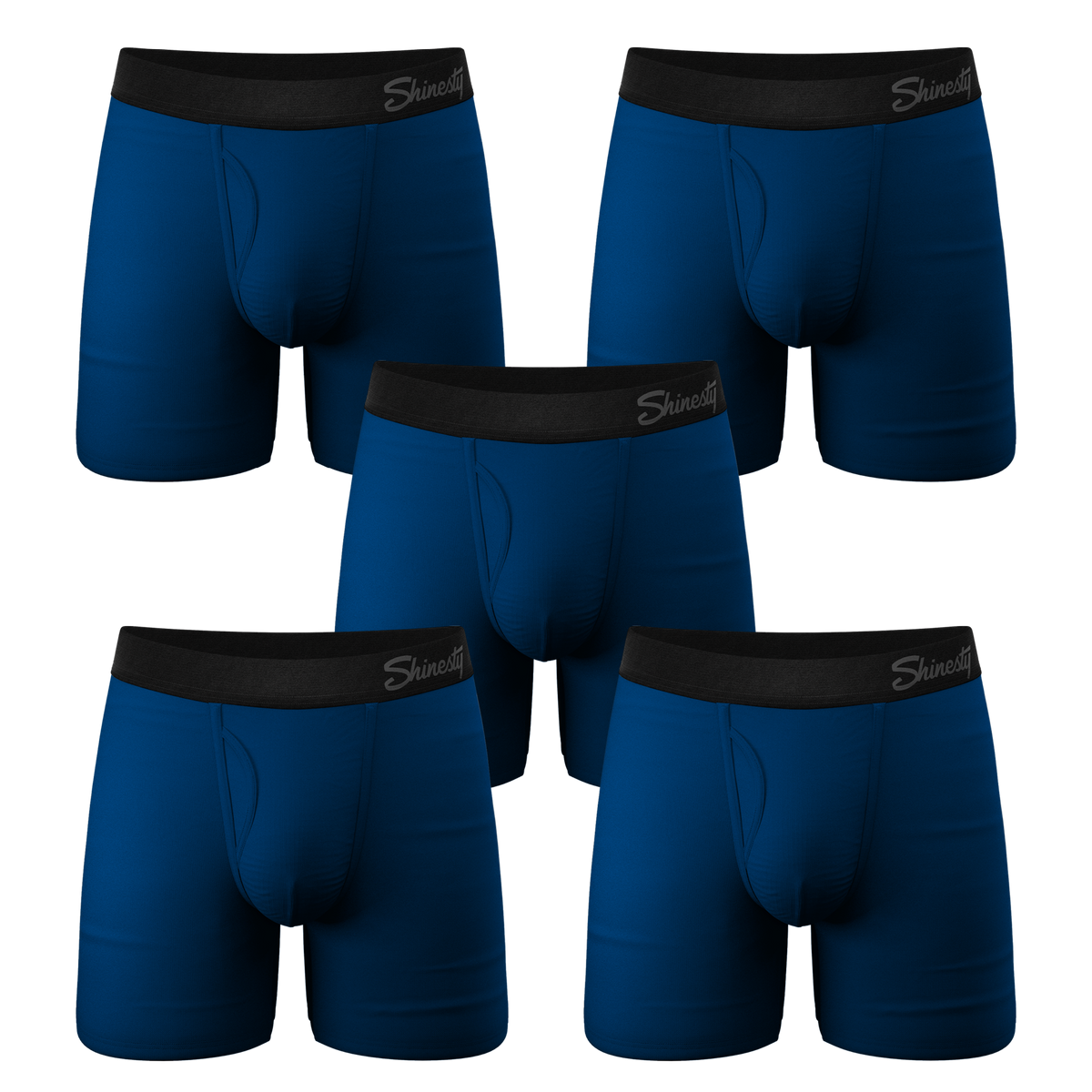 The Blue Man Group | Ball Hammock® Pouch Underwear With Fly 5 Pack - Shinesty