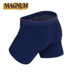The Blueberry Pie | Red Tip Navy Ball Hammock® Magnum Big Pouch Underwear - Shinesty