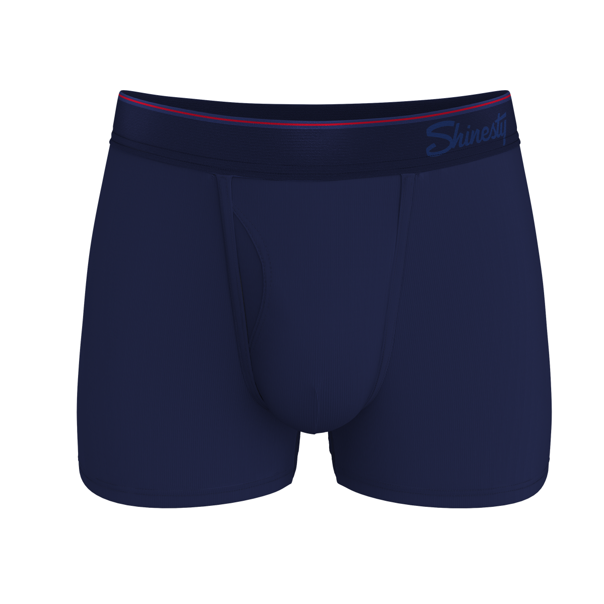 The Blueberry Pie | Red Tip Navy Ball Hammock® Pouch Trunks Underwear - Shinesty