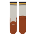 The Boat's Rockin' | Boat Shoe Heel Hammock™ Crew Socks - Shinesty