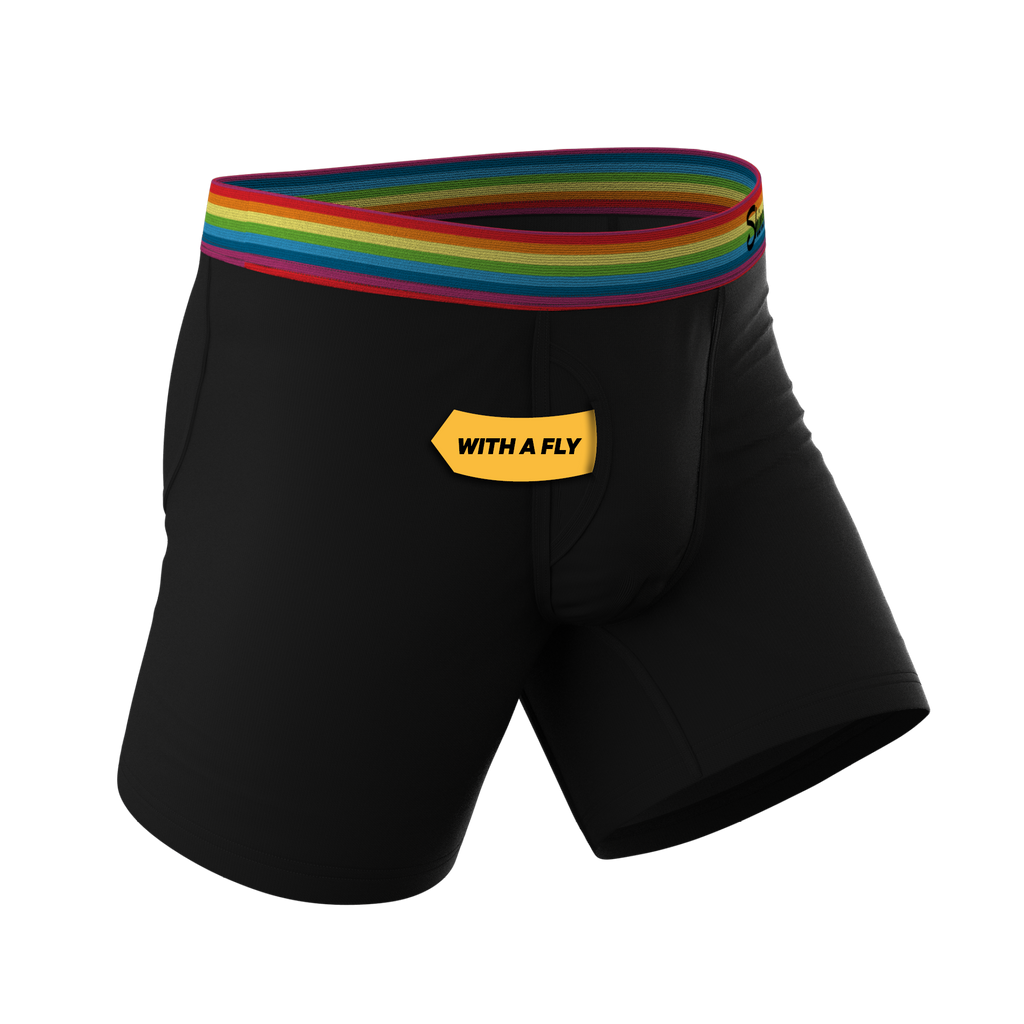 The Bona Fide Pride | Pride Ball Hammock® Pouch Underwear With Fly - Shinesty