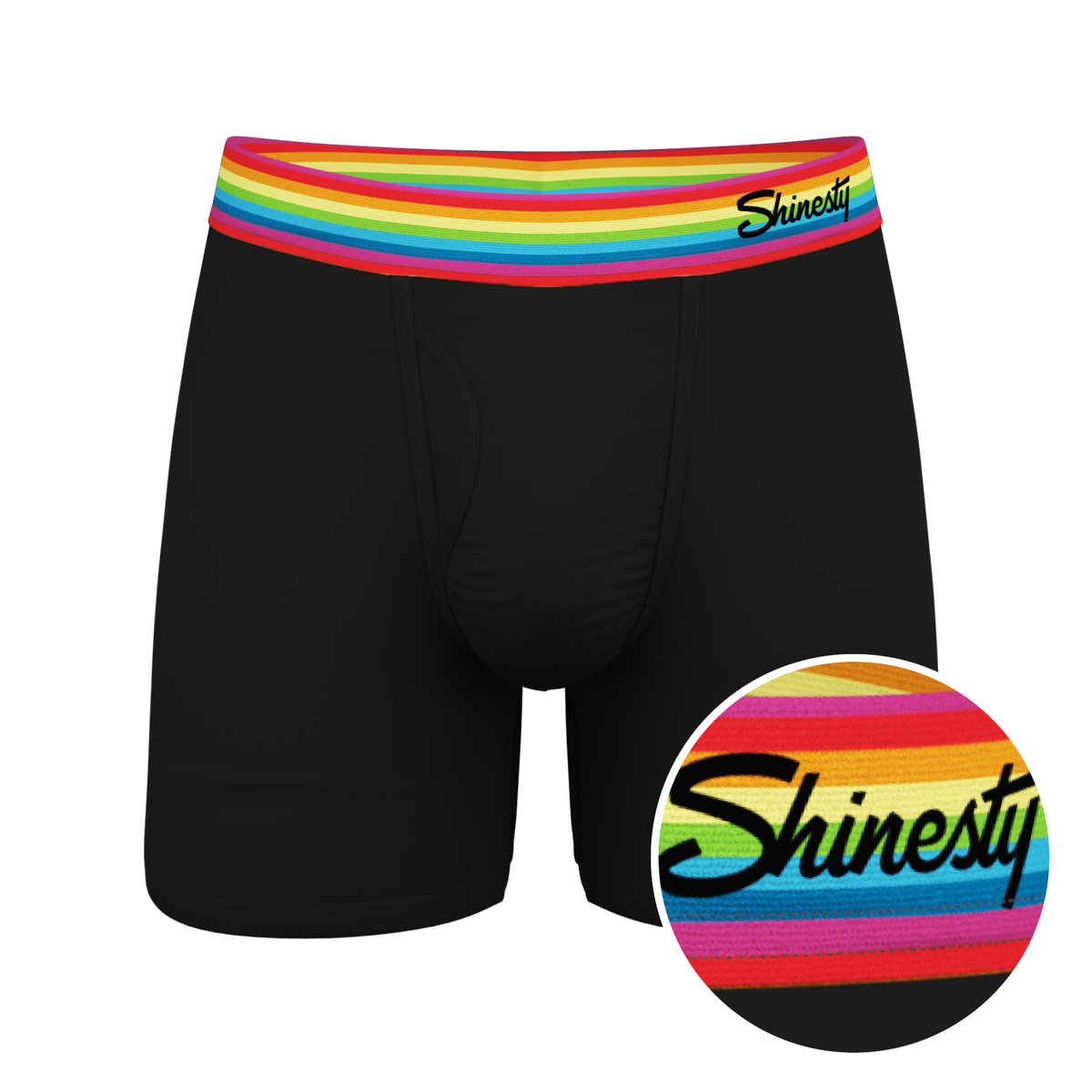 The Bona Fide Pride | Pride Ball Hammock® Pouch Underwear With Fly - Shinesty