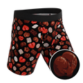 The Bonbons | Naughty Chocolate Ball Hammock® Boxer - Long Leg - Shinesty