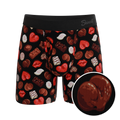 The Bonbons | Naughty Chocolate Ball Hammock® Pouch Underwear With Fly - Shinesty