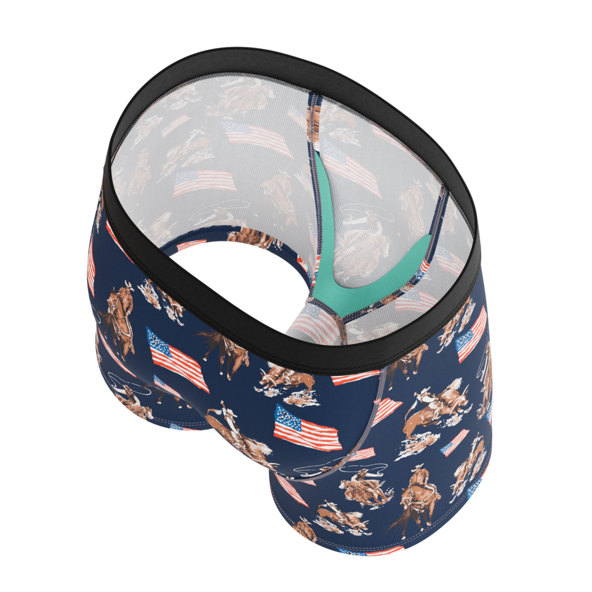 The Bootstraps & Chaps | Americana Cowboy Youth Boxer Briefs - Shinesty