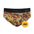 The Boston Tea Bag Party | Patriotic Ball Hammock® Pouch Underwear Briefs - Shinesty