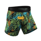 The Botanist | Tropical Leaves Ball Hammock® Pouch Underwear With Fly - Shinesty