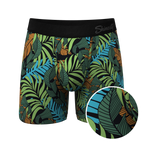 The Botanist | Tropical Leaves Ball Hammock® Pouch Underwear - Shinesty